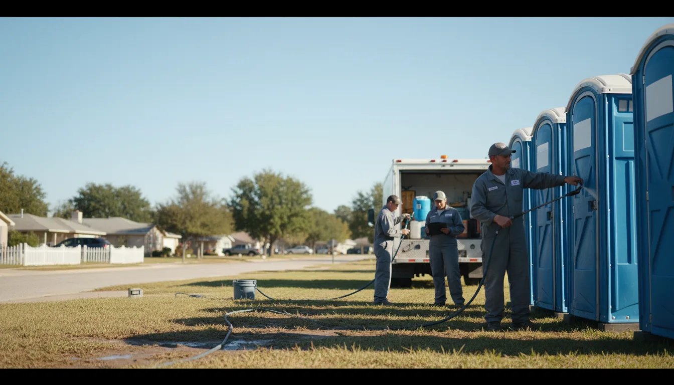 Long-Term Portable Toilet Rental in Maryland Line, MD near me